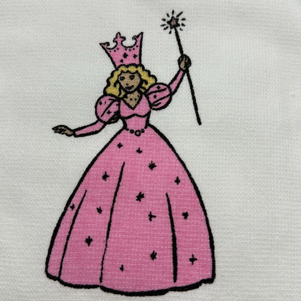 Rae Dunn Pink & Black 'Good Witch / Bad Witch' Kitchen Towels - Set of 2 - Picture 5 of 8